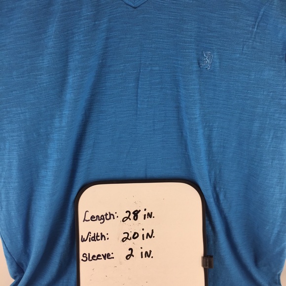Lions Crest by English Laundry Mens L T-Shirt Blue Short Sleeve Pull Over - Picture 5 of 7